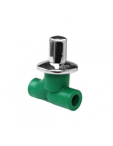 LLAVE DE PASO C/BRONCE Y POLIAMIDA Ø 25 Tubofusion