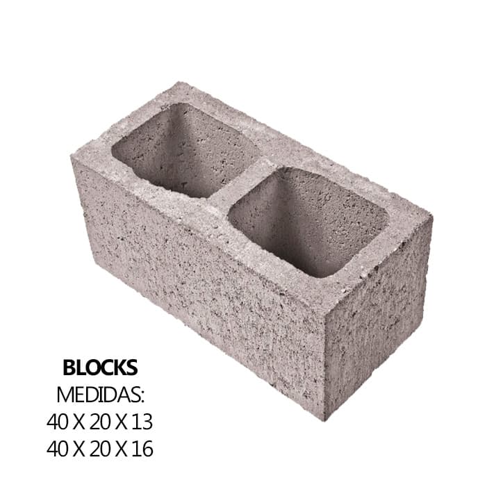 Block 40 × 20 × 16