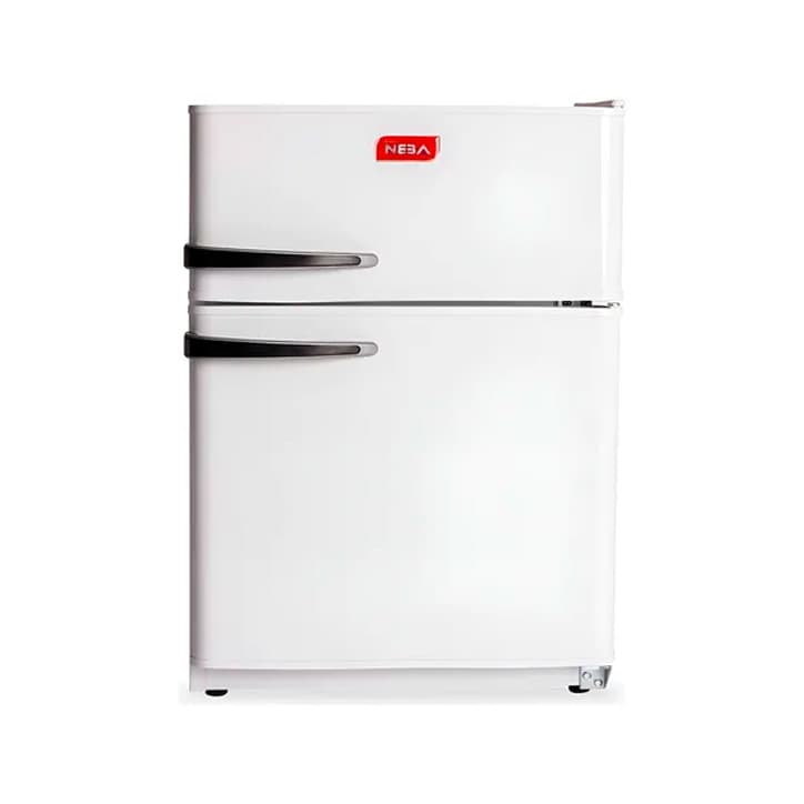 Heladera minibar A128 blanca con freezer 124 L Neba