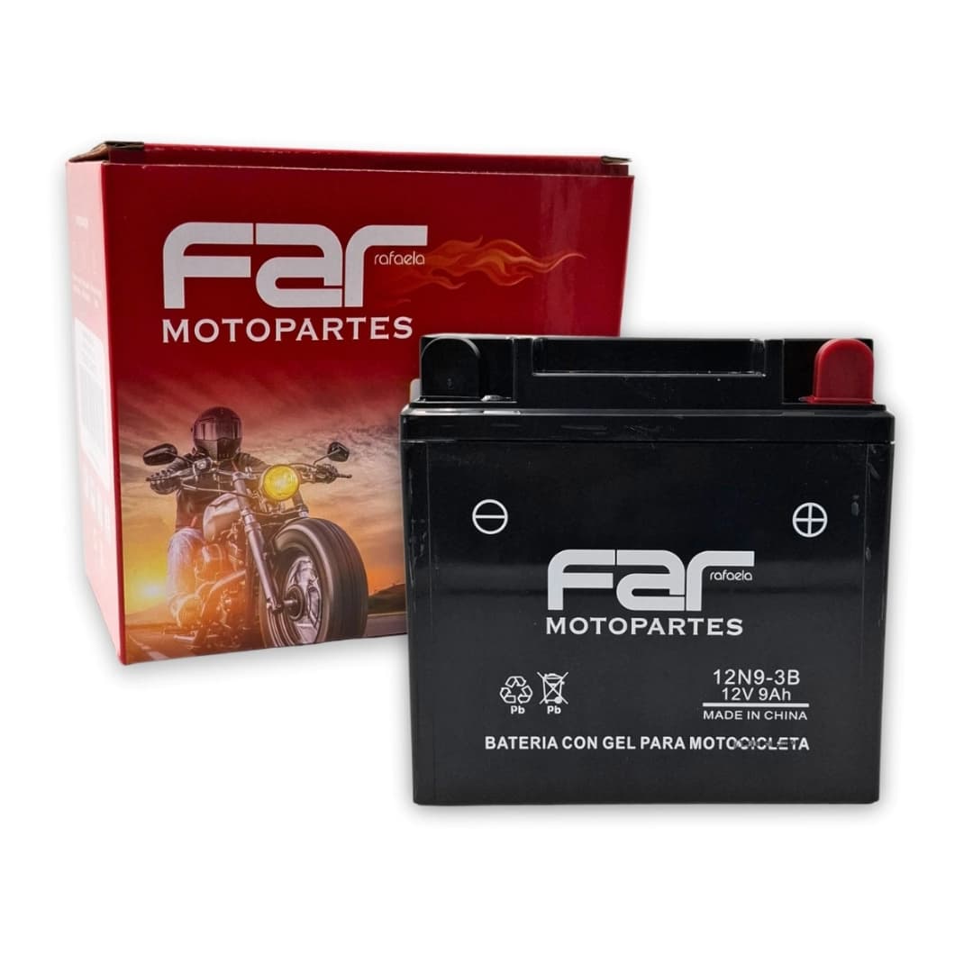 BATERÍA GEL 12N9-3B far motopartes