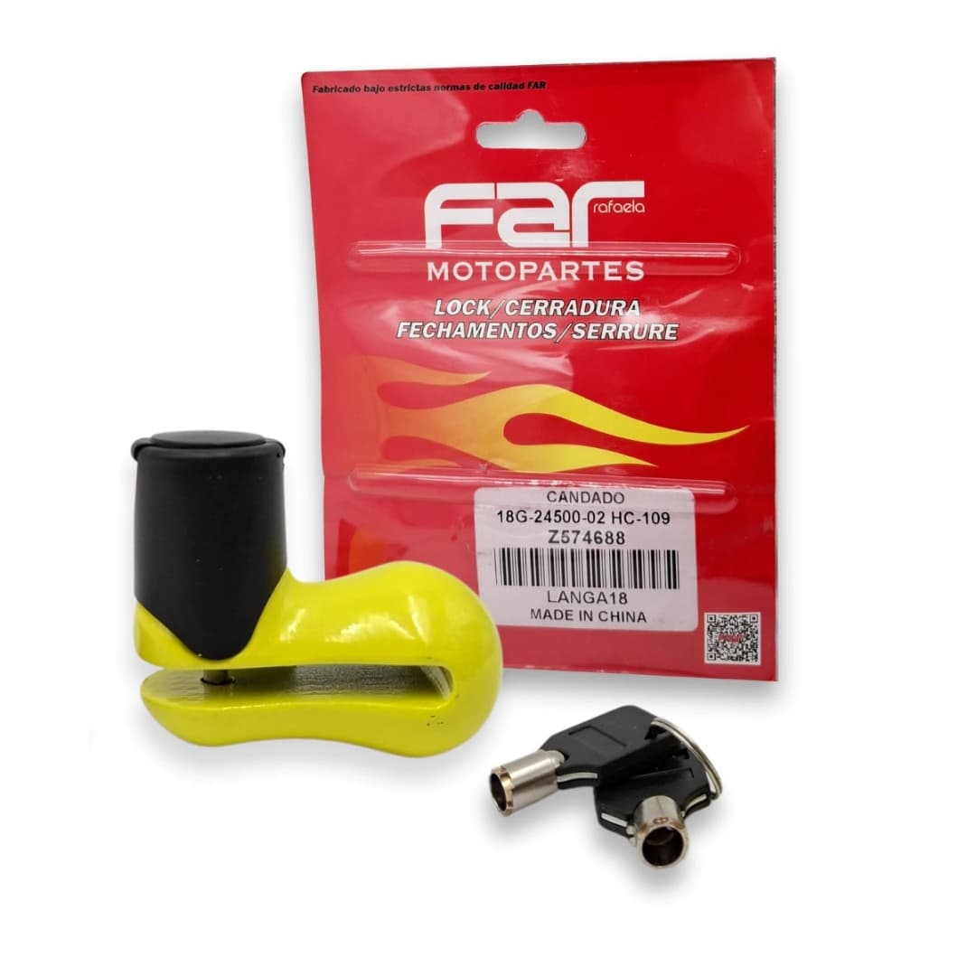 TRABA DISCO DE SEGURIDAD PERNO 5.5 mm far motopartes