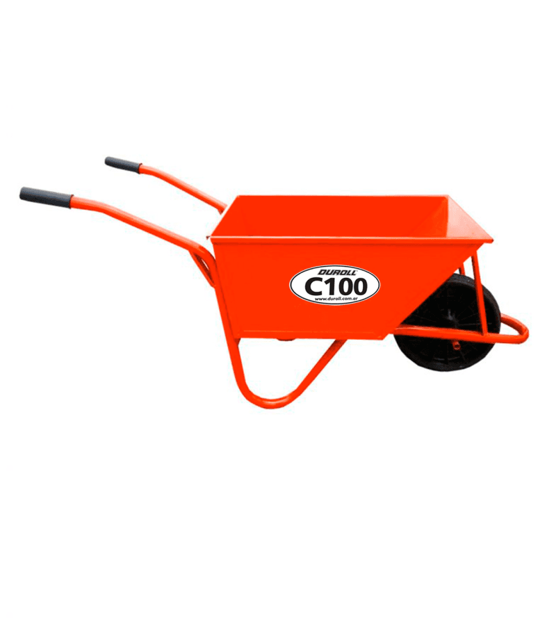 Carretilla de 100 L r/maciza Duroll