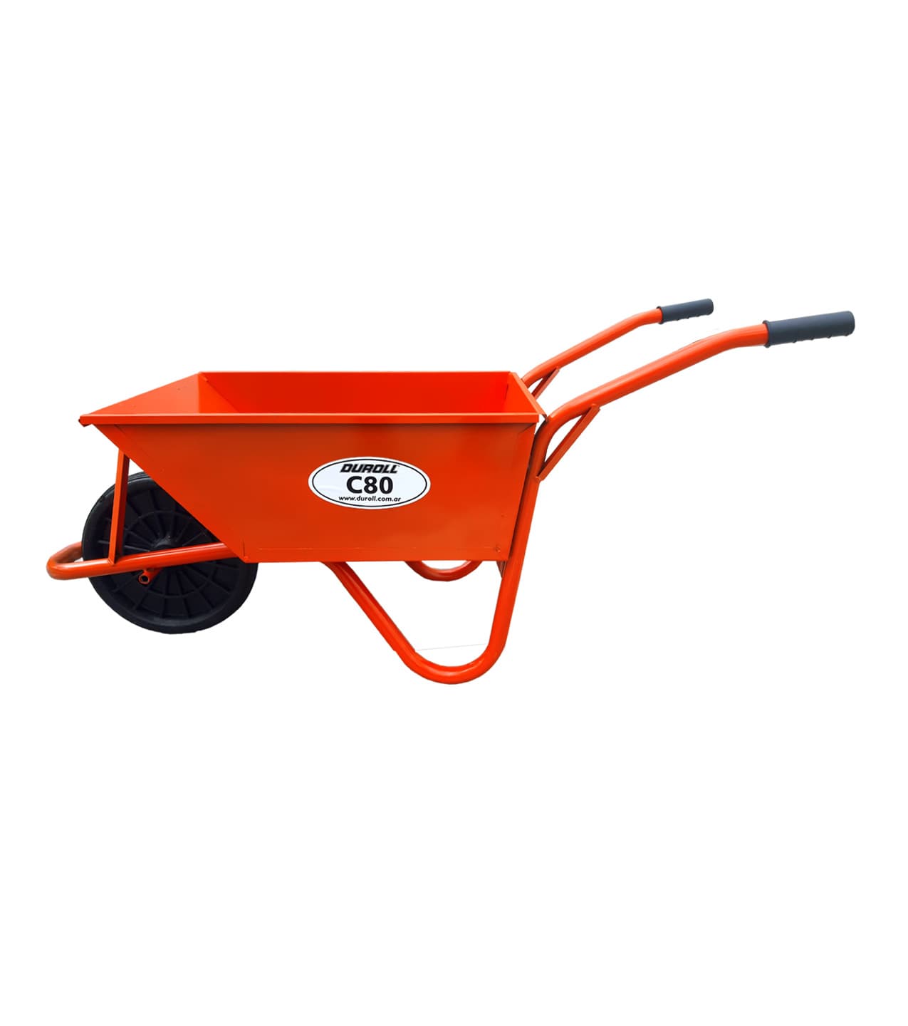 Carretilla de 80 L r/maciza Duroll
