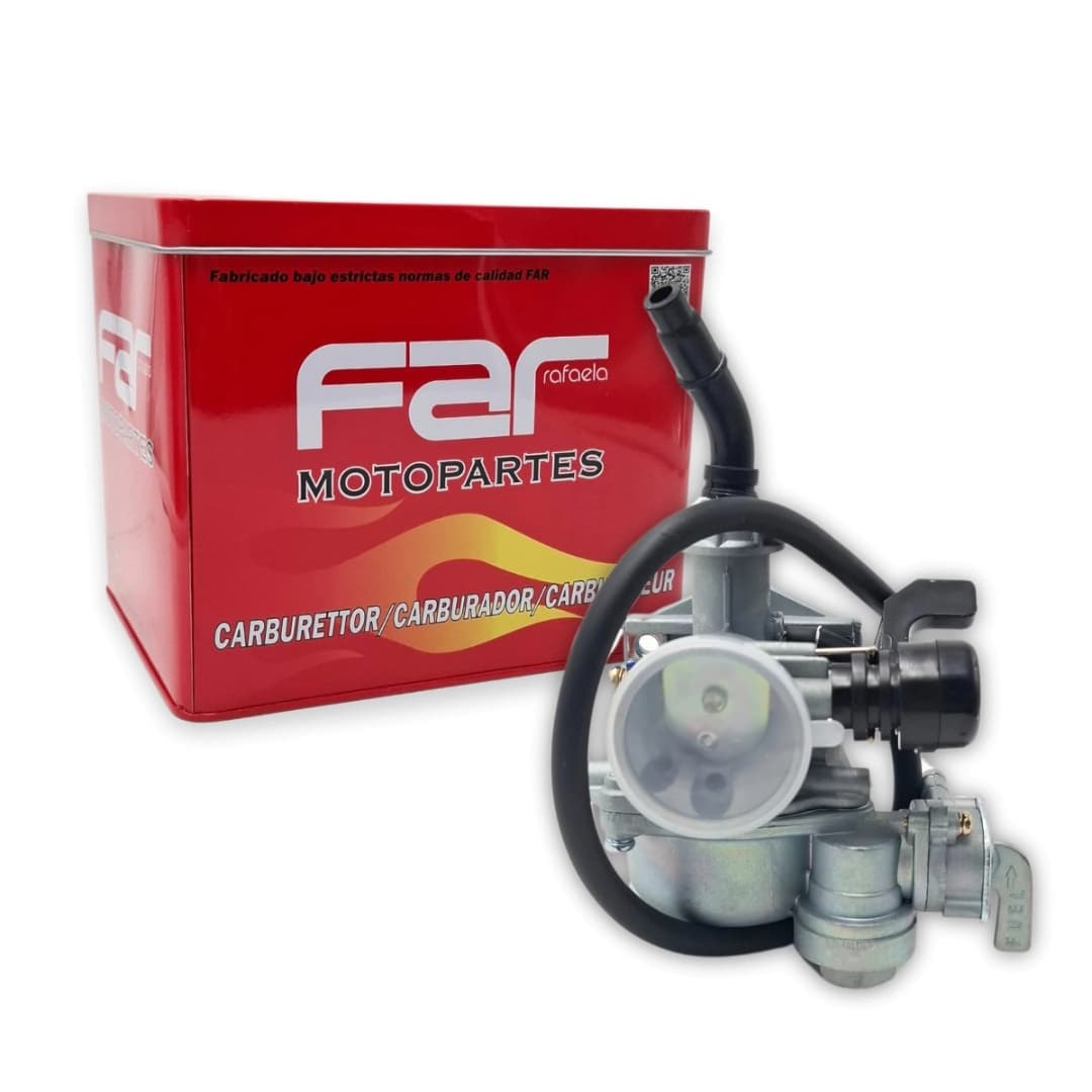 CARBURADOR C-90 MOD VIEJO - 2 PICOS FAR far motopartes