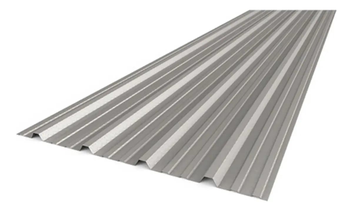 Chapa trapezoidal T101 C25 cincalum