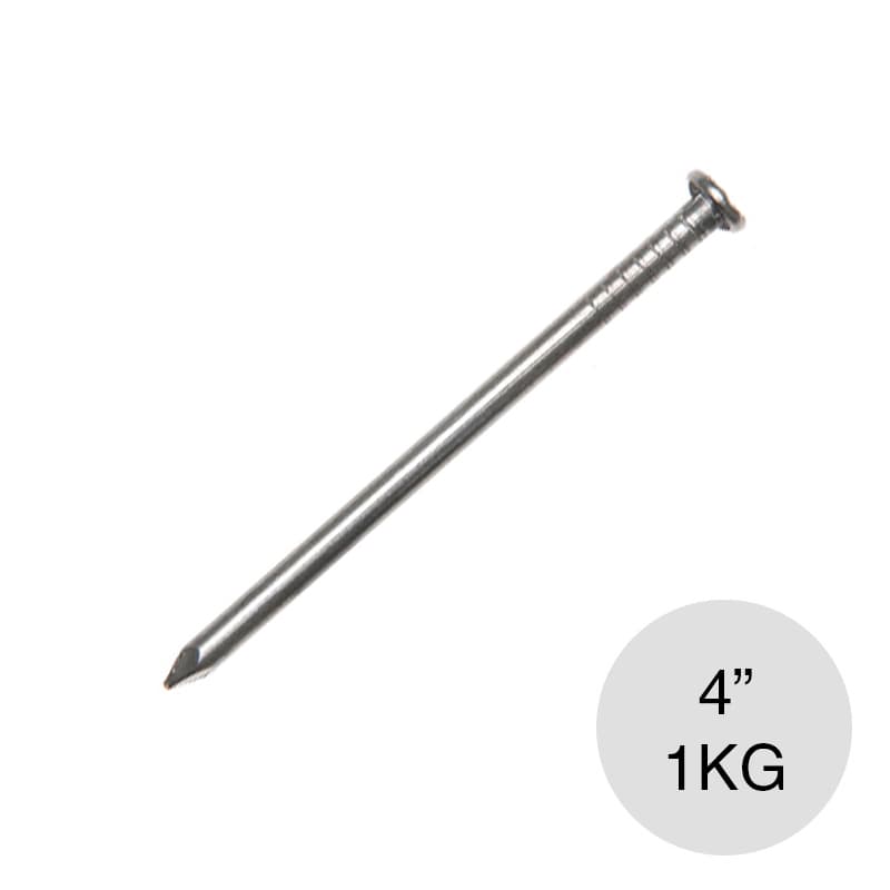 Clavo punta paris acero 4" Acindar