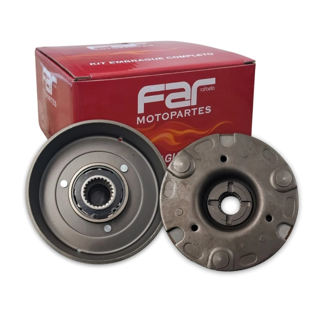 EMBRAGUE COMPLETO + CAMPANA BIZ 125 Far motopartes