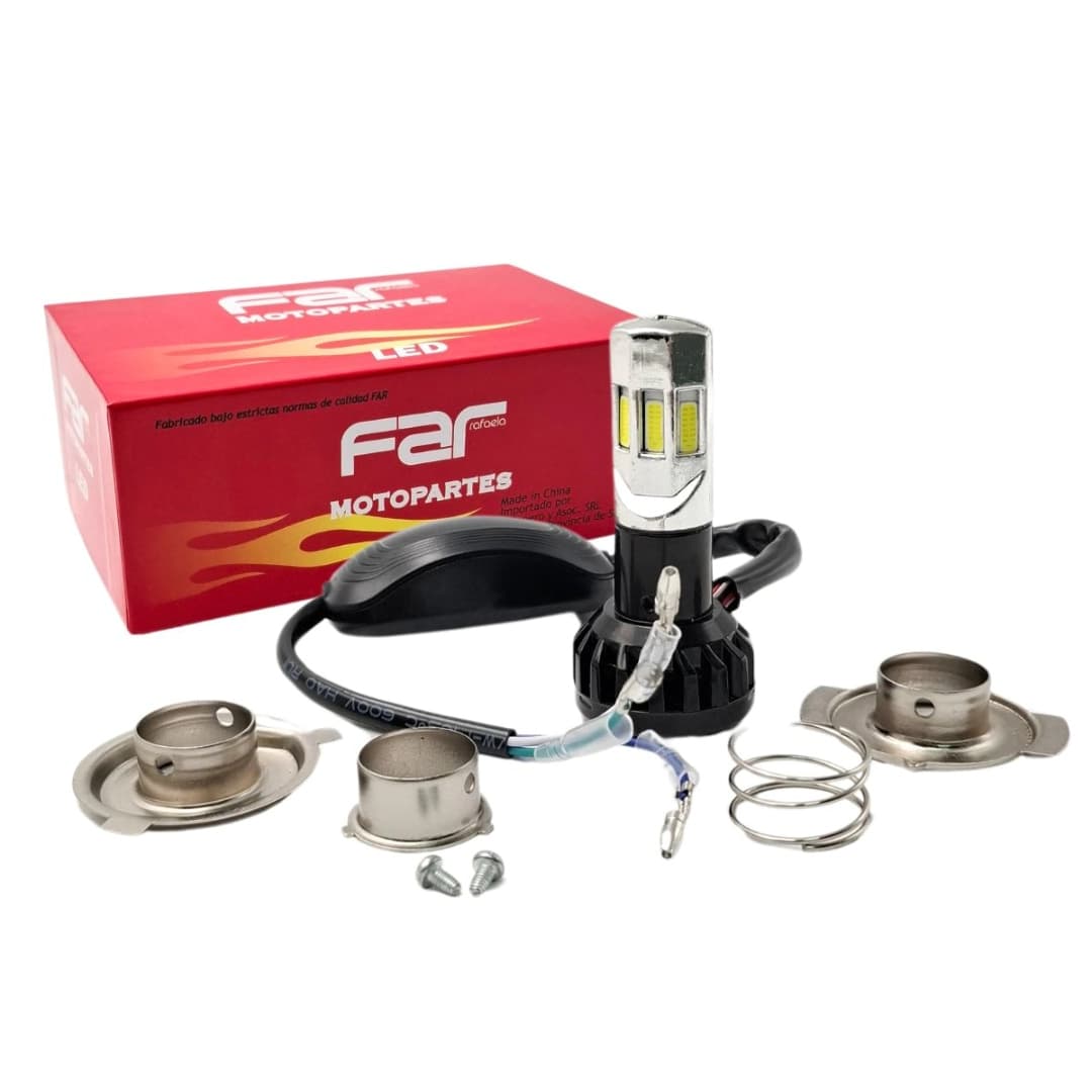 CREE LED / UNIVERSAL 6000k H4 (Smash-Trip) (Tipo Bosch) Far motopartes