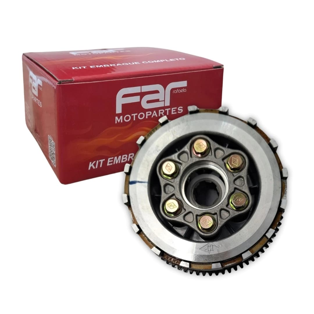 EMBRAGUE COMPLETO MOTOMEL DAKAR/ SKUA 200 (ROD 35MM) Far motopartes