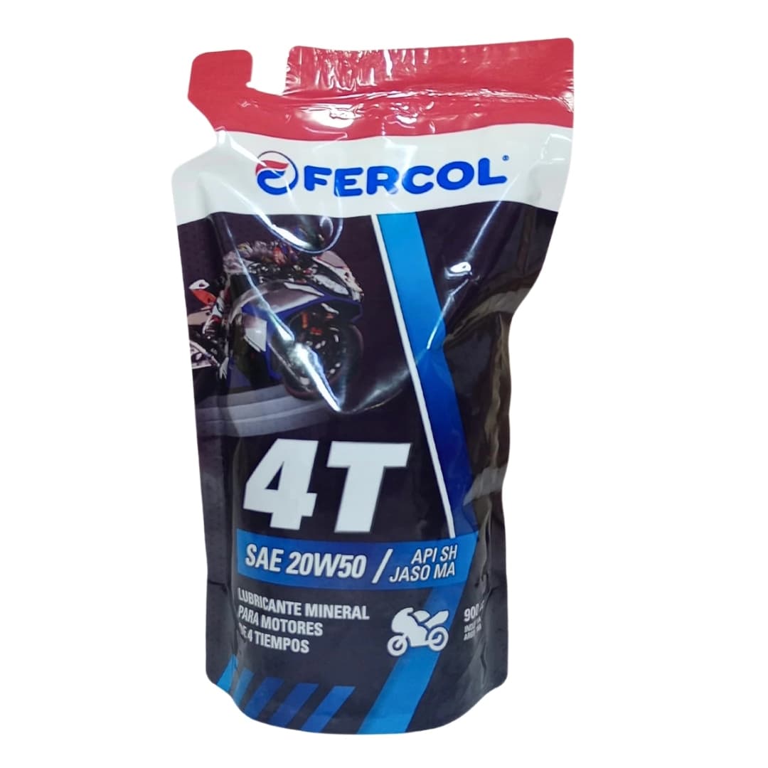 ACEITE FERCOL 4T 20W50 MINERAL ECOPACK 900CC Far motopartes