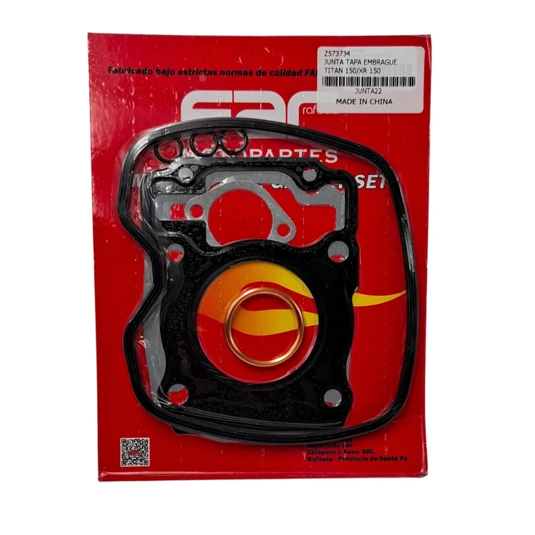 JUNTA JUEGO TAPA DE VALVULA CG-150 Far motopartes