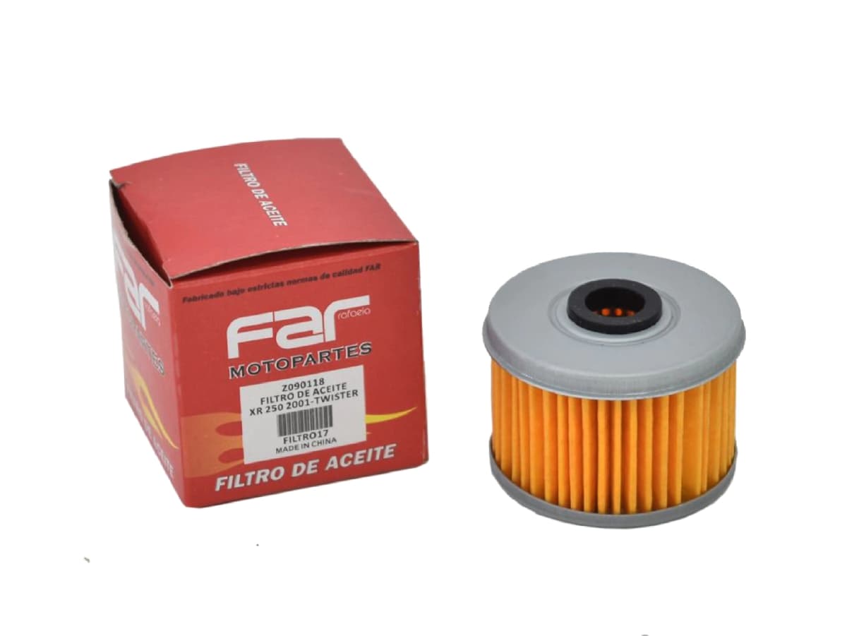 FILTRO DE ACEITE PARA XR 250 2001 / TWISTER Far motopartes