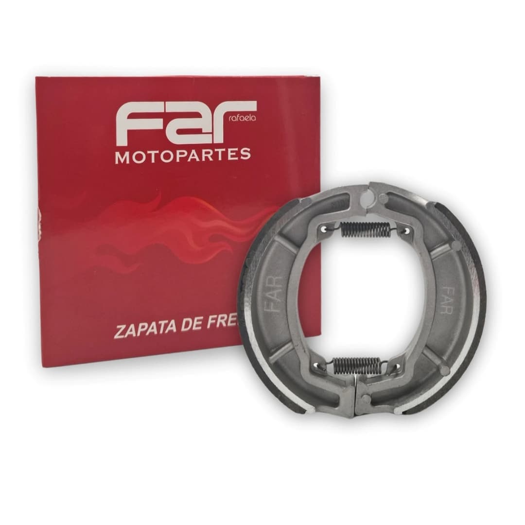 ZAPATA DE FRENO 130 X 28 BIZ / TITAN / YBR / RX Far motopartes