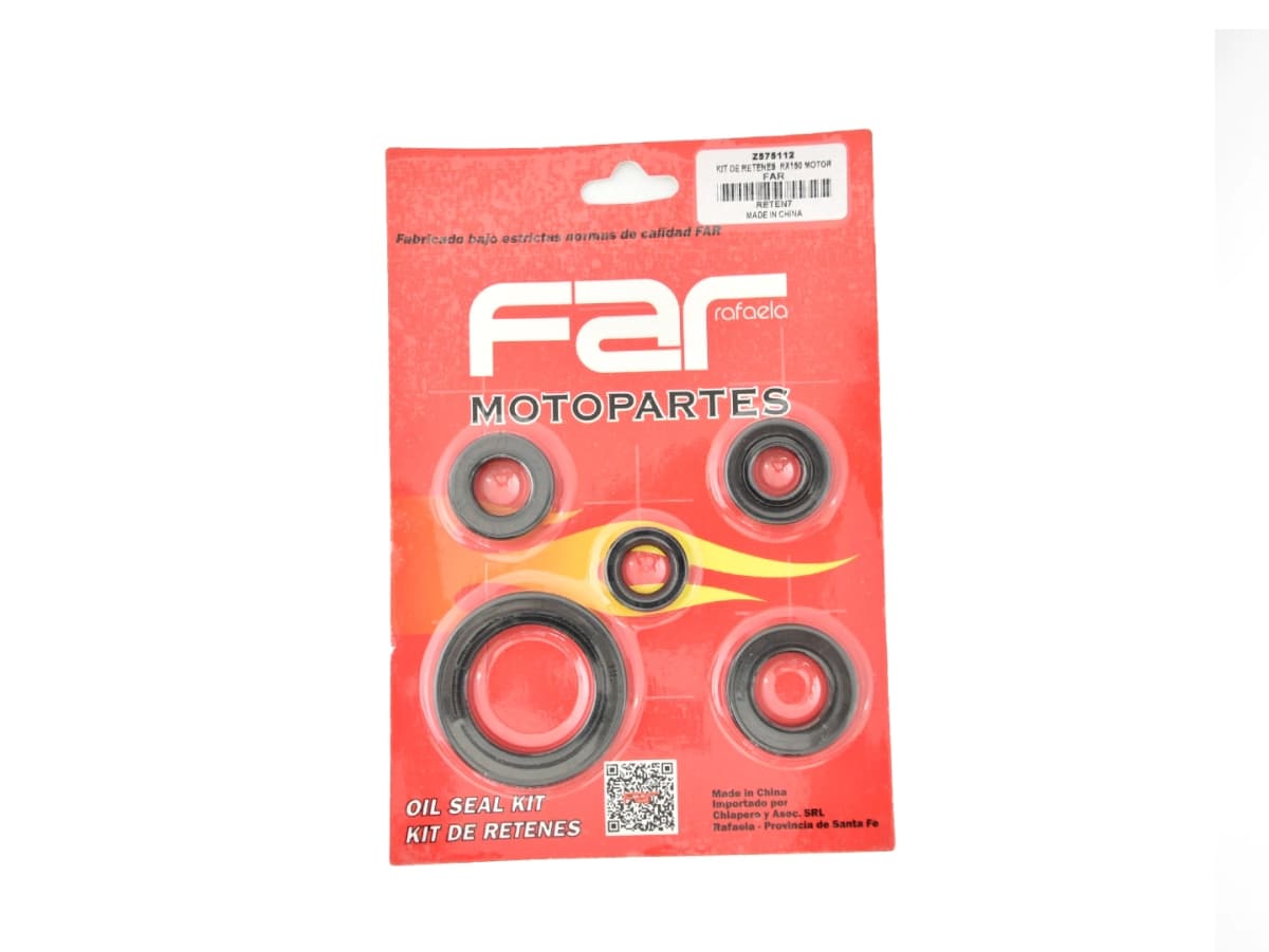 KIT RETENES PARA RX150 MOTOR Far motopartes