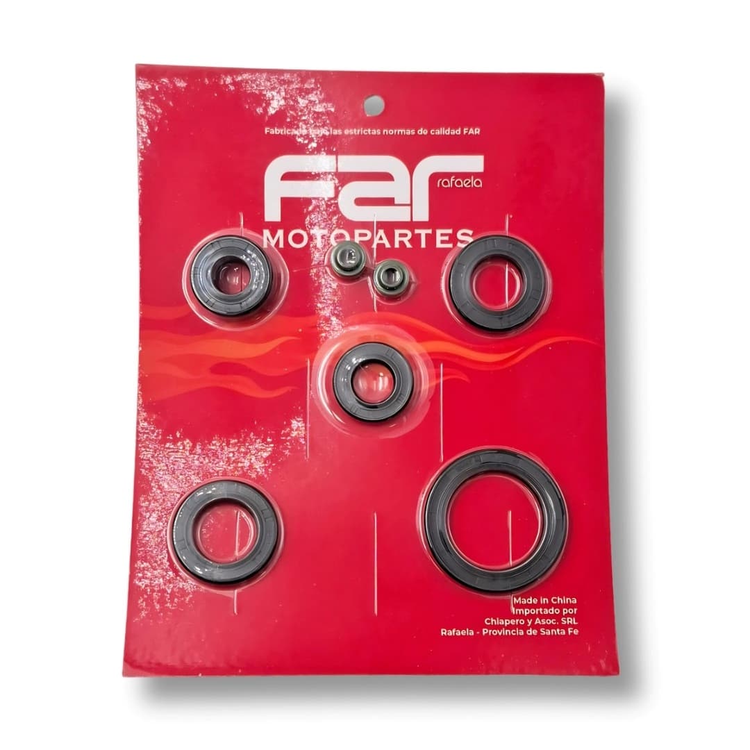 KIT DE RETENES PARA TITAN 2000 / FAN MOTOR Far motopartes